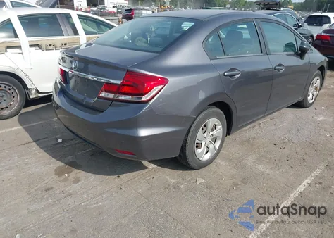 2014 Honda Civic Lx z USA, uszkodzony, nr VIN 2HGFB2F51EH542893